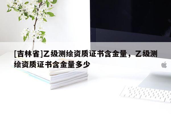 [吉林省]乙級(jí)測(cè)繪資質(zhì)證書含金量，乙級(jí)測(cè)繪資質(zhì)證書含金量多少