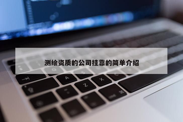 測繪資質(zhì)的公司掛靠的簡單介紹